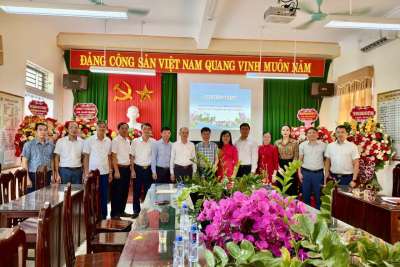 LỄ KHÁNH THÀNH VÀ GẮN BIỂN CÔNG TRÌNH NHÀ ĐA NĂNG