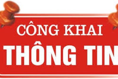 Kết thúc niêm yết công khai kế hoạch sử dụng nguồn ủng hộ tài trợ đợt 1 năm học 2024-2025